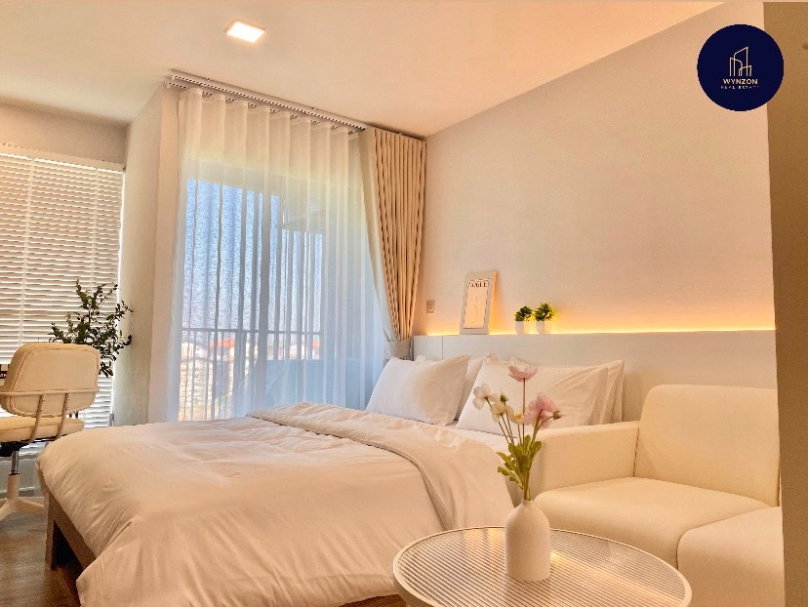 รูป 🏙️✨ 𝗞𝗔𝗩𝗘 𝗧𝗢𝗪𝗡 𝗜𝗦𝗟𝗔𝗡𝗗 | ตึก E ชั้น 8 | 23 ตร.ม. | ใกล้ ม.กรุงเทพ รังสิต 🎓 | ว่าง 26 ธันวาคม 🔑 | ค่าเช่า 𝟭𝟮,𝟬𝟬𝟬 บาท/เดือน‼️ - รูปที่ 6/28