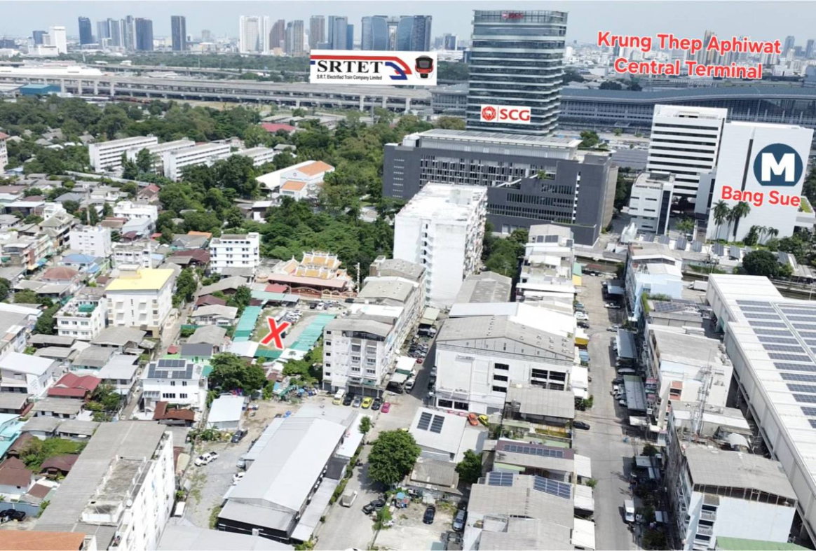 รูป ขายที่ดิน 1-2-34 ไร่ ใกล้ MRT เตาปูน, SRTET กรุงเทพอภิวัฒน์, ติดสำนักงานใหญ่ SCG | #TPI-3555 - รูปที่ 3/11