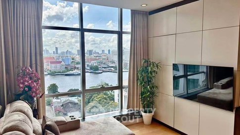 2-BR Condo at Baan Sathorn Chaopraya near BTS Krung Thon Buri (ID 3462919)