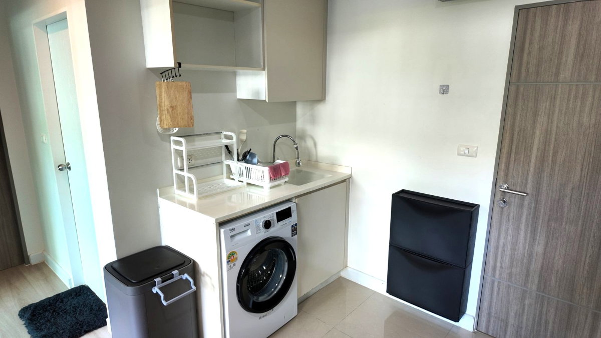 picture 2-Bedroom Condo for Rent at Metro Luxe Ratchada – 43 sq.m., 1st Floor, Building A – Only 23,000 THB/month! - 5/12