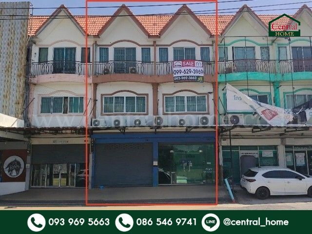 อาคารพาณิชย์ 3 ชั้น 2 คูหา รีโนเวทพร้อมอยู่ ติดถนน ซอยมังกร-ขันดี