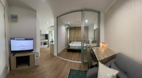 For Rent Condo LUMPINI PLACE SRINAKARIN - HUAMAK STATION Building A, Floor 21,1 bed room, Room size 26.00 sqm