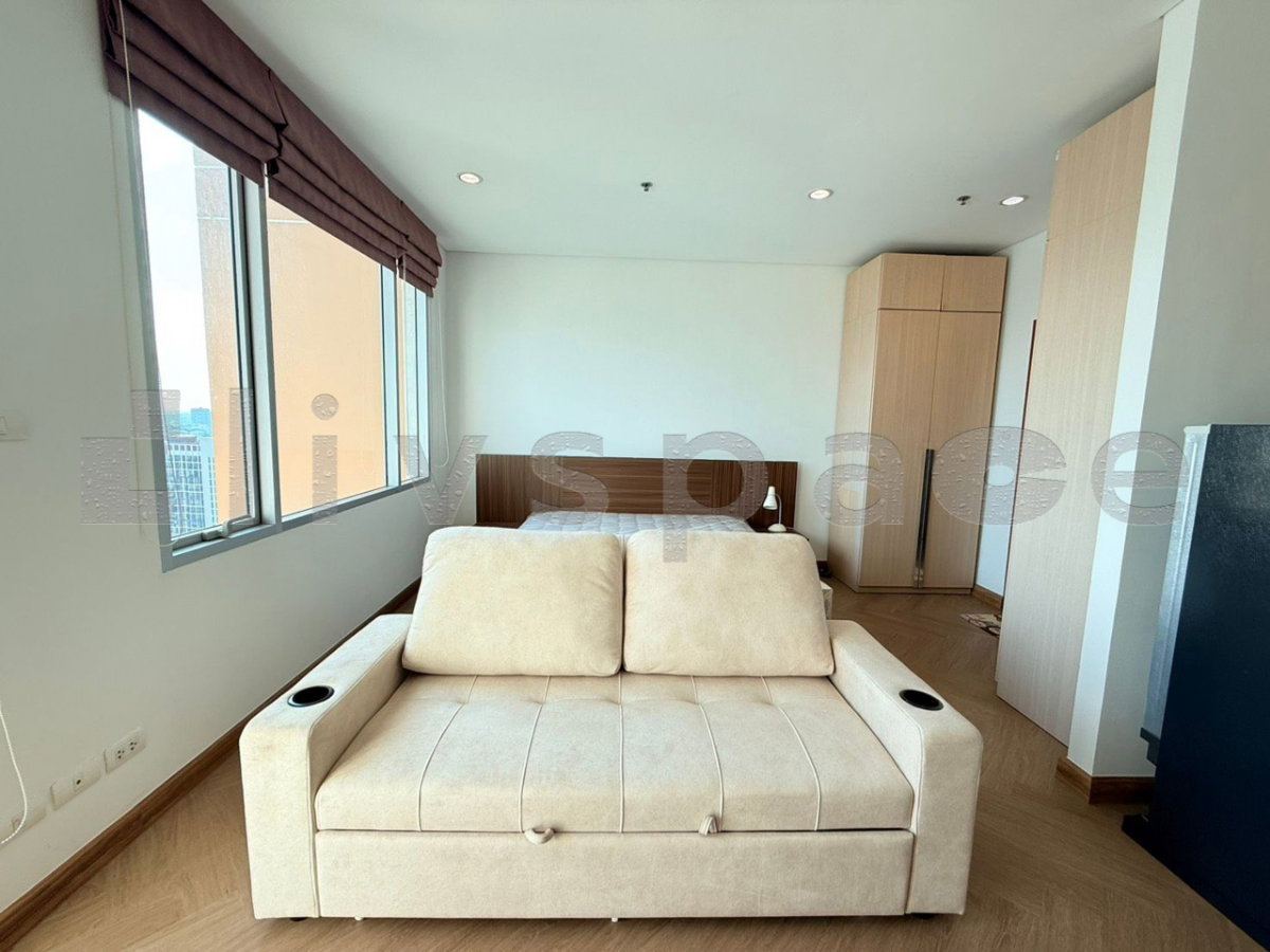 รูป ▚ L0JC40ツ ให้เช่า Villa Sathorn Studio 42ตร.ม. 16k เปลี่ยนเฟอร์+แอร์ใหม่ ไม่รวมที่จอด ติด BTS กรุงธนบุรี 0M✨ - รูปที่ 7/11