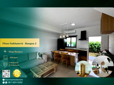 Houses for rent Bang Pu Industrial Estate : OP01951 - Pleno Sukhumvit - Bangna 2 : MegaBangna