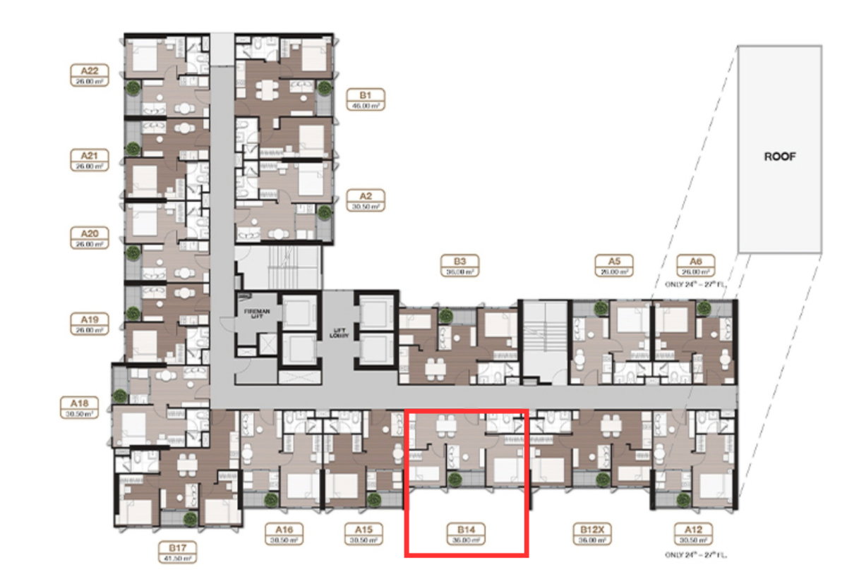 picture CONDO DOWN PAYMENT RIGHTS FOR SALE – NUE EPIC ASOK–RAMA 9 - 6/14