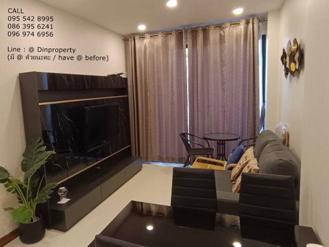 Rent  Supalai Premier CharoenNakhon 1 Bed Near ICONSIAM, Sathorn, BTS  KrungThonBuri