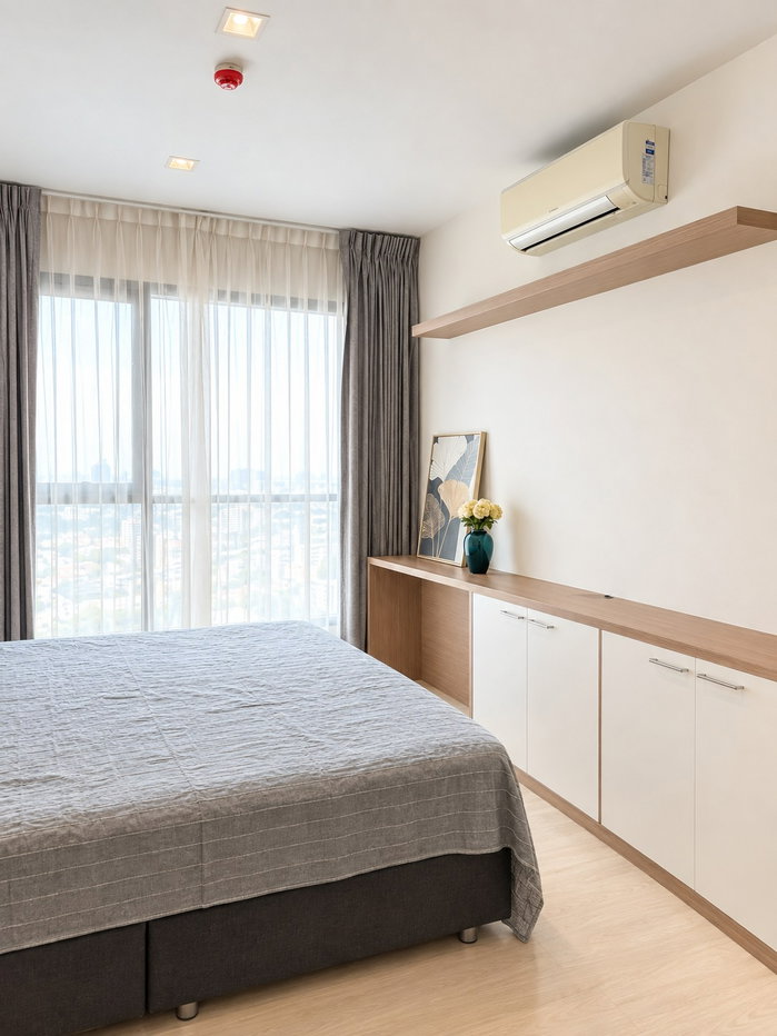 รูป For rent Life Sukhumvit48  ตกแต่งครบ พร้อมเข้าอยู่ ใกล้ BTS พระโขนง - RW008707 - รูปที่ 9/13