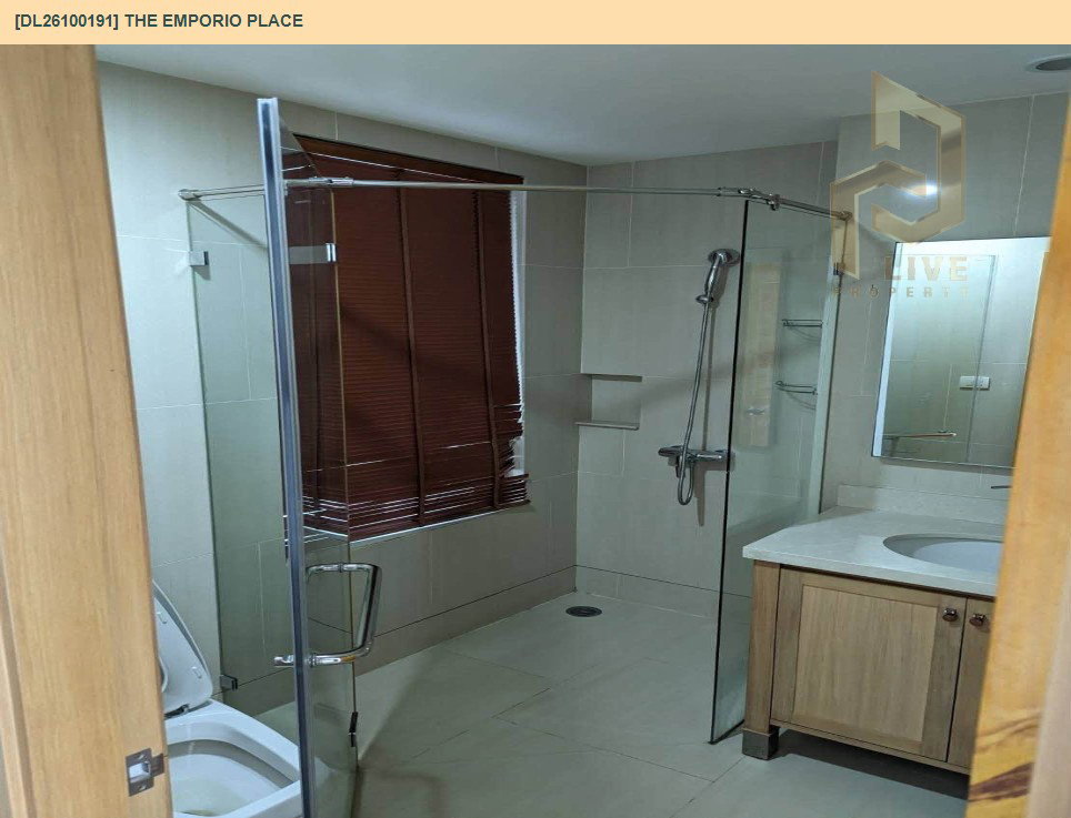รูป DL26100191 ให้เช่าคอนโด ดิ เอ็มโพริโอ เพลส (The Emporio Place) ใกล้ BTS พร้อมพงษ์ พร้อมเข้าอยู่ โทรด่วน 0653619502 LineID @952jdxxk - รูปที่ 3/6