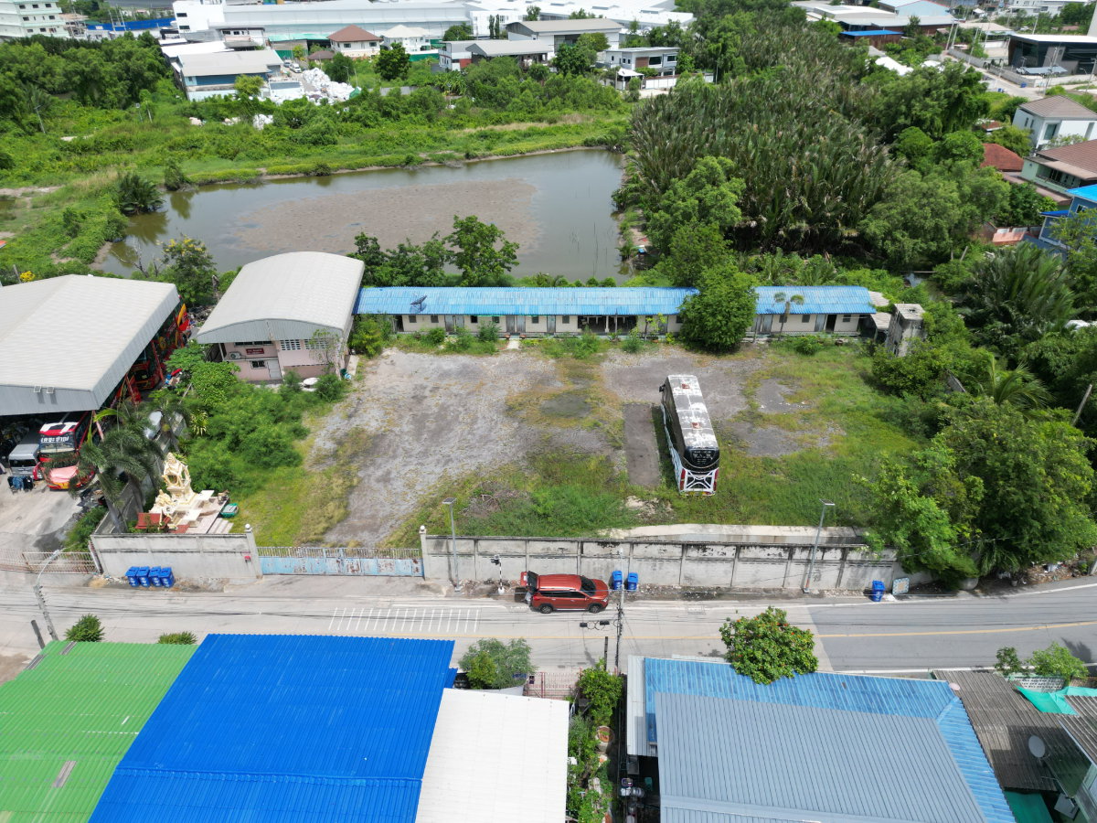 รูป ขายที่ดิน พร้อมสิ่งปลูกสร้าง 627 ตรว. ผังสีม่วง ใกล้วัดคู่สร้าง ใกล้ อบต.คลองปลากด อ.พระสมุทรเจดีย์ จ.สมุทรปราการ ราคาดีมาก ขายถูกมาก - รูปที่ 17/38