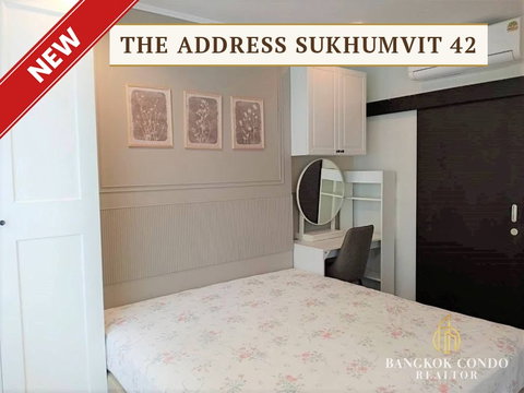 ðð Prime condo locationð For Rentð The Address Sukhumvit 42 (Line:@rent2022) BTS EkkamaiâĻReady to move in ð A40435