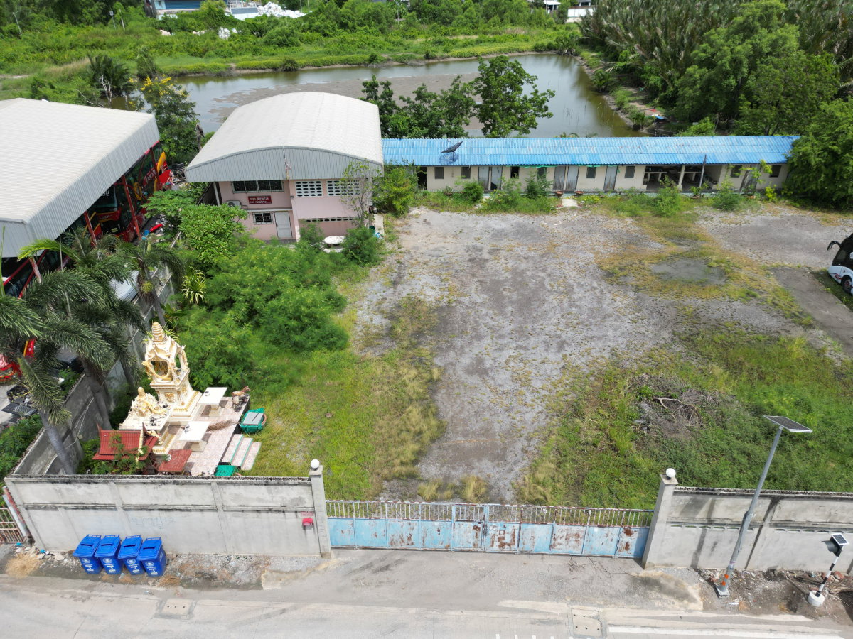 รูป ขายที่ดิน พร้อมสิ่งปลูกสร้าง 627 ตรว. ผังสีม่วง ใกล้วัดคู่สร้าง ใกล้ อบต.คลองปลากด อ.พระสมุทรเจดีย์ จ.สมุทรปราการ ราคาดีมาก ขายถูกมาก - รูปที่ 18/38