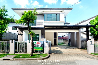 บ้านเดี่ยว ม.รามคำแหง 2 : ขายตามสภาพ บ้านเดี่ยว 57 ตร.ว. เอโทล จาวาเบย์ กิ่งแก้ว 19 พื้นที่ข้างบ้านกว้าง ใกล้สนามบินสุวรรณภูมิ นิคมอัญธานี (เจโม) เมกาบางนา