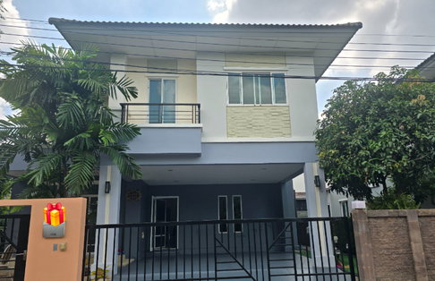 ให้เช่าบ้านเดี่ยว2ชั้น 60ตรว.อยู่ถนนสรงประภา ทะลุออกแจ้งวัฒนะ อิมแพคเมืองทองธานี