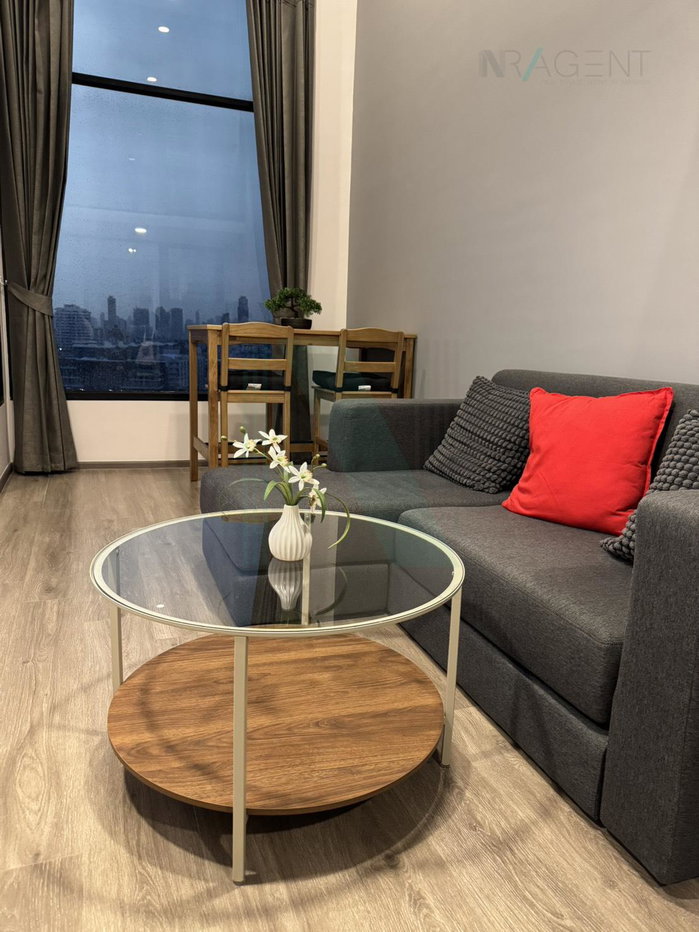 รูป 🎊 ให้เช่าคอนโด โซโห แบงค็อก รัชดา อาคาร 1 ชั้น 12 Duplex ขนาด 38 ตรม ใกล้ MRT ห้วยขวาง - รูปที่ 4/8
