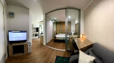 Condos for rent : 🎉 For Rent Condo LUMPINI PLACE SRINAKARIN - HUAMAK STATION Building A, Floor 21,1 bed room, Room size 26.00 sqm