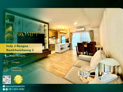 เช่าบ้านเดี่ยว กรุงเทพมหานคร : IJ04126 - Indy 2 Bangna - Ramkhamhaeng 2 : MegaBangna 