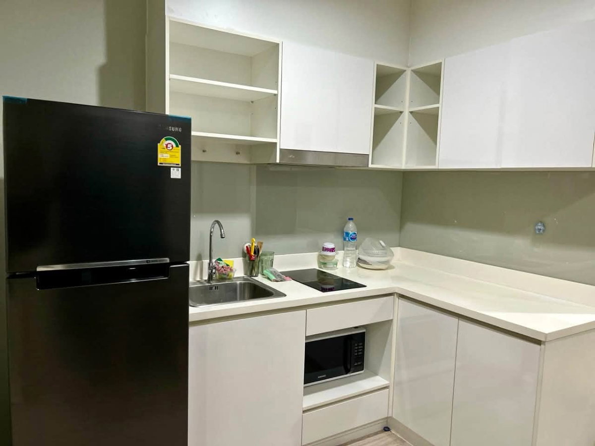รูป Condo for rent at The privacy Rama 9(ห้องมุม) 2 ห้องนอน 2 ห้องนอน  ขนาด 47.5 ตรม.  ห้องเฟอร์นิเจอร์ครบครัน  - รูปที่ 6/13
