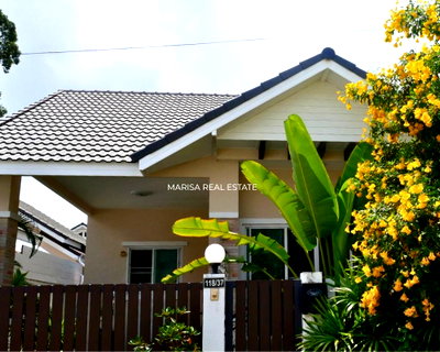 Houses for rent Chonburi : Single House 2 Beds Fully Furnished - Ready to Move in Sattahip 