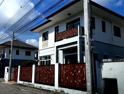 บ้านเดี่ยว กรุงเทพมหานคร : 🏡 ขาย หมู่บ้านเต็มสิริวิลล่า (Temsiri Villa) | ใกล้รถไฟฟ้าสายสีชมพู สถานีมีนบุรี และสนามบินสุวรรณภูมิ