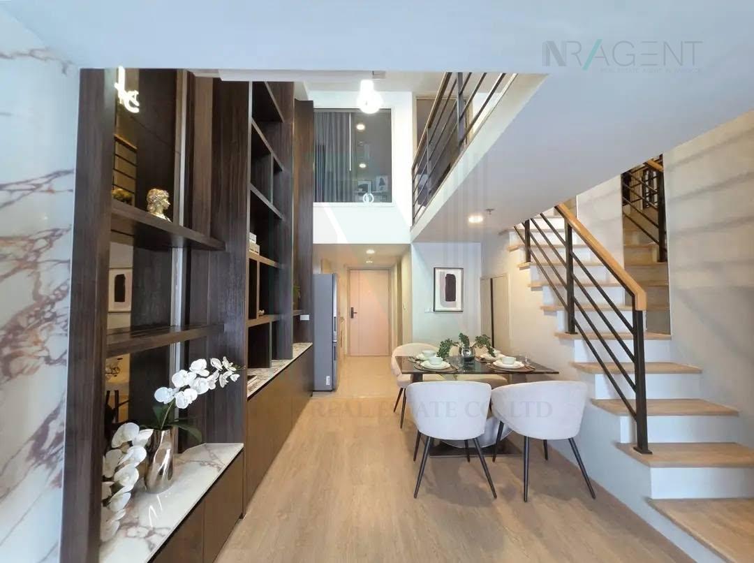 picture 🎊 For Rent Condo CULTURE CHULA Building 1, Floor 14,Duplex 2 bed room, Room size 59 sqm - 3/8
