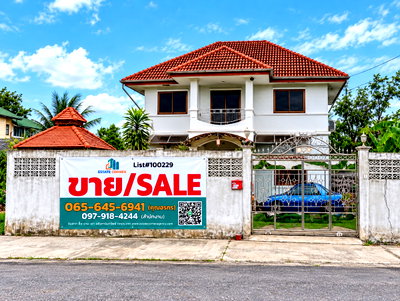 บ้านเดี่ยว ศูนย์ราชการแจ้งวัฒนะ (ศูนย์ราชการเฉลิมพระเกียรติ 80 พรรษา) : 100229 - ขายบ้านเดี่ยว 2 ชั้น พร้อมที่ดินแปลงใหญ่ ทำเลหลักสี่ ทำเลดอนเมือง หลักสี่ แจ้งวัฒนะ 93 ตารางวา ใกล้สนามบินดอนเมือง เพียง 2 กม.