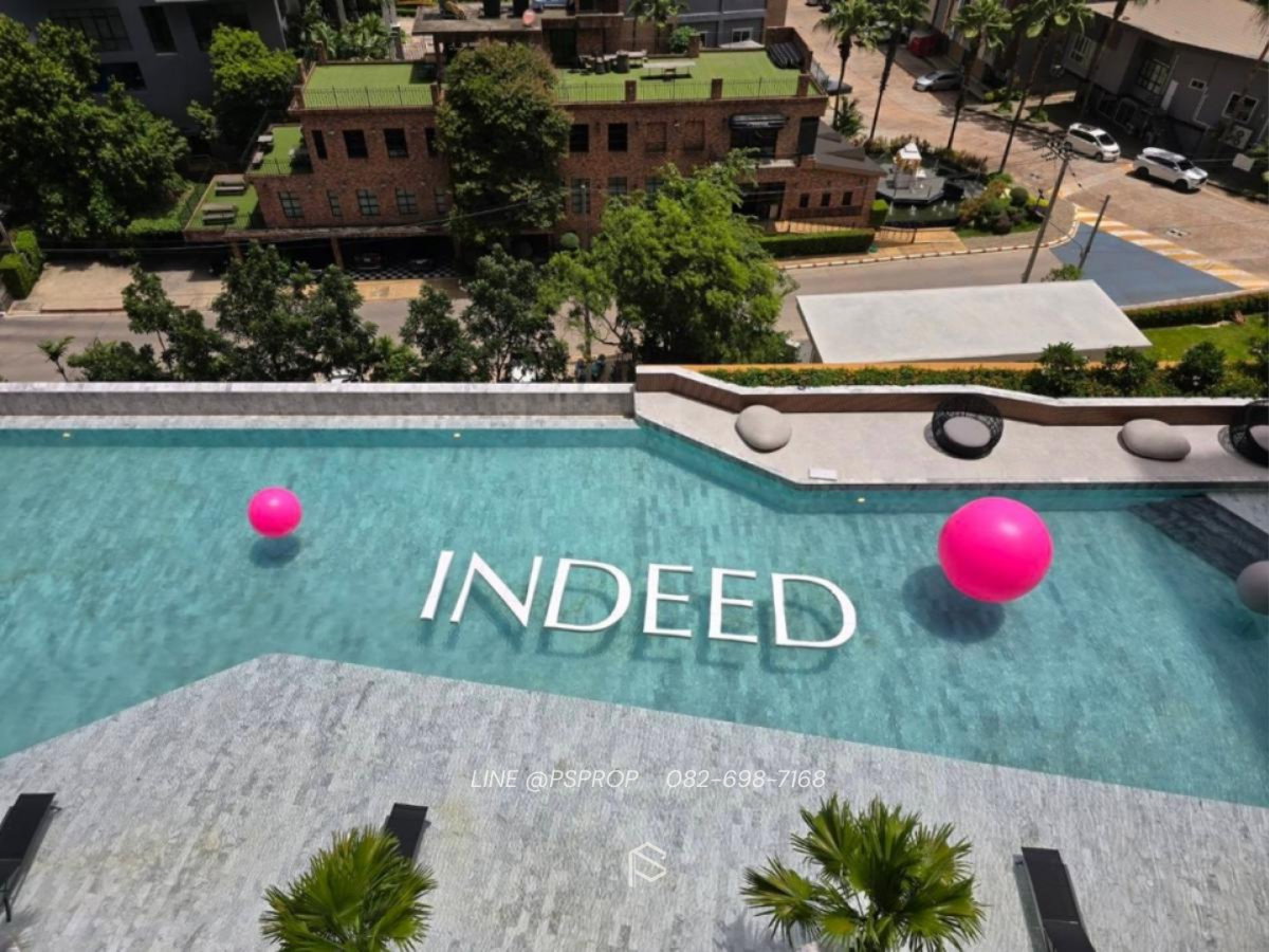 รูป คอนโดเช่าศรีราชา ใกล้มหาวิทยาลัยเกษตรศาสตร์ The Strand Indeed Condo ✅ พร้อมเข้าอยู่ #CR0142 - รูปที่ 5/8
