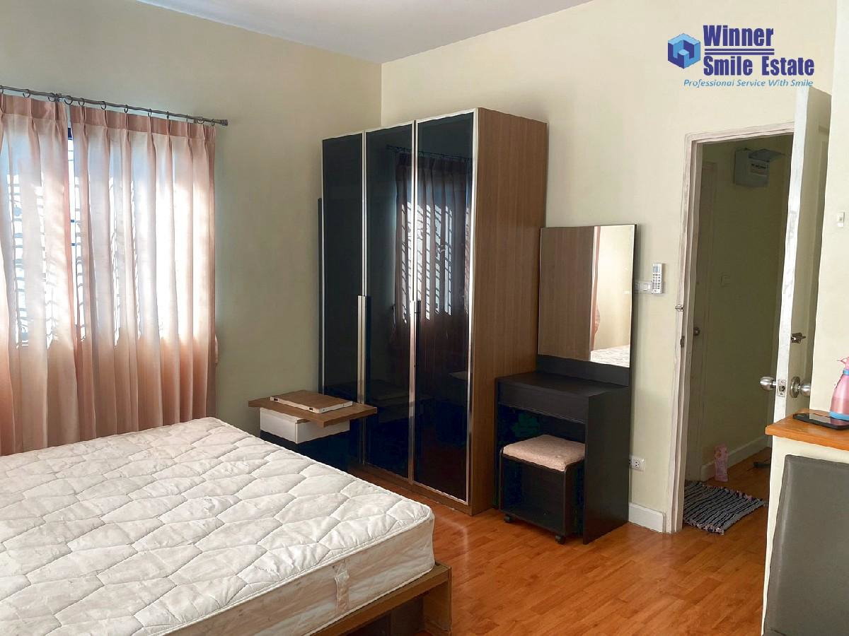 picture Townhome for rent at Modi Villa Bangna KM. 26. Corner unit with a spacious lot, partially furnished. - 4/8