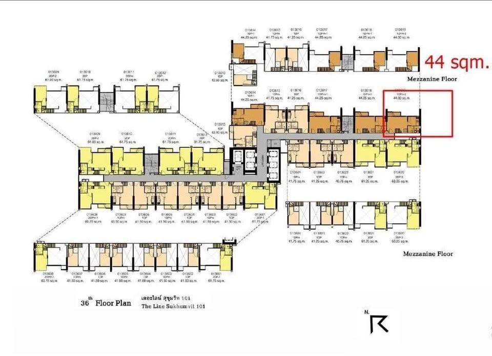 picture 36th-Floor 1-BR At The Line Sukhumvit 101, 100m To BTS Punnawithi (ID 3473766) - 16/17