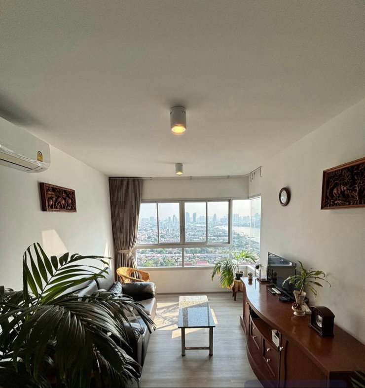 picture 🔥 🔥For Rent。IDEO Charan 70 | Spacious 56.63 sq.m. Corner Unit | Panoramic Chao Phraya River Views🔥 - 4/8