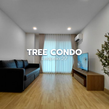 🏙️ 2-Bedroom Condo for Rent at Tree Condo Ladprao 27 | Near MRT Lat Phrao 🌟Line @steadfastre