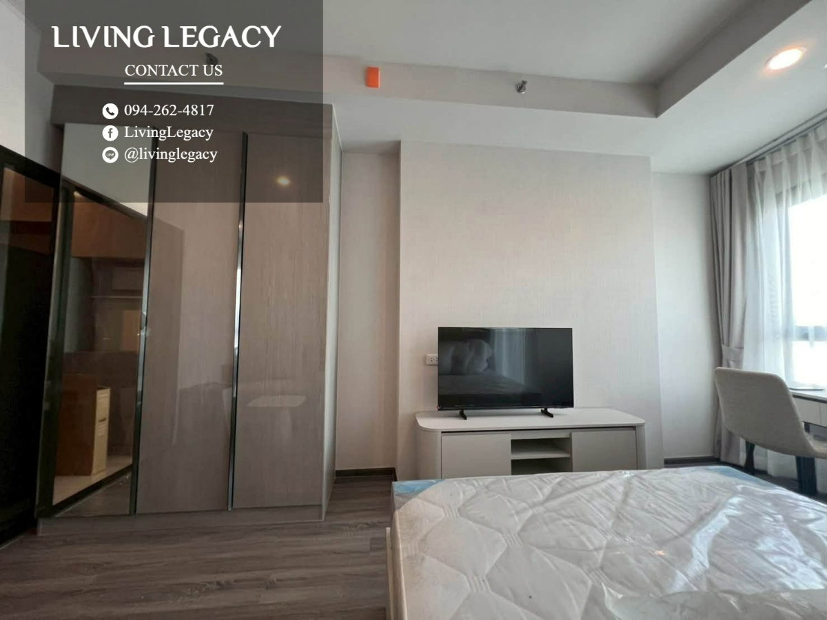 รูป TNK6QH เช่าด่วน คอนโด Ideo Ramkhamhaeng - Lam Sali 24.69 ตร.ม. | ชั้น 25 | 1 ห้องนอน | 1 ห้องน้ำ 14,000 บาท/เดือน line id : @livinglegacy - รูปที่ 3/13