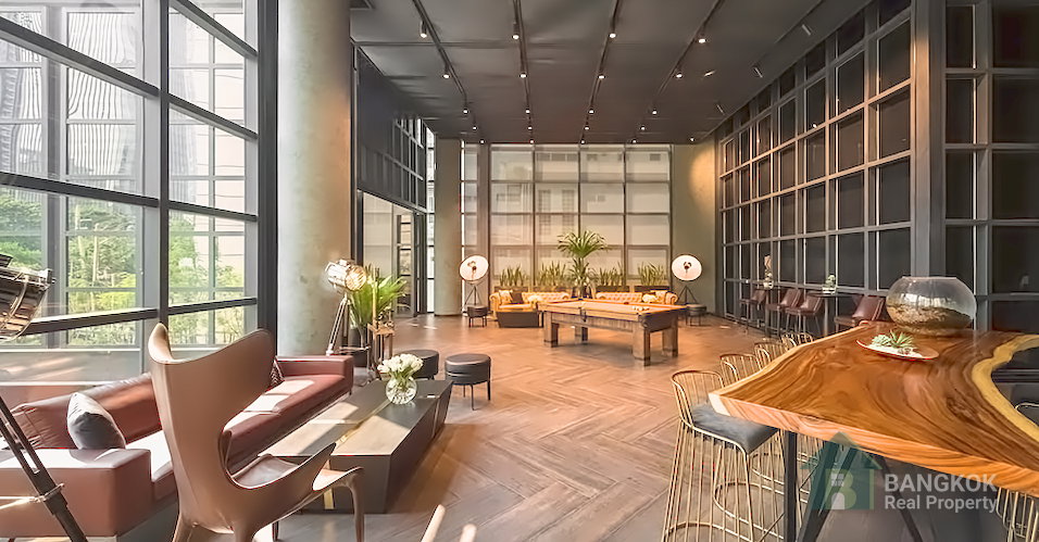รูป The Lofts Asoke | ให้เช่าคอนโดห้องมุม 2 ห้องนอน ใกล้ MRT เพชรบุรี - รูปที่ 12/14