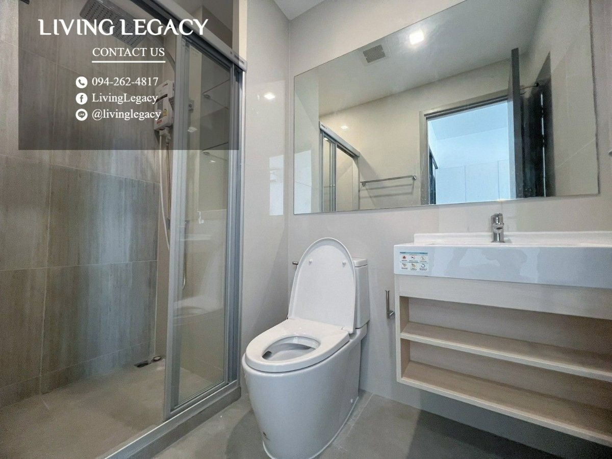 รูป TNGGEO เช่าด่วน คอนโด The Rich Rama 9 - Srinakarin 27 ตร.ม. | ชั้น 24 | 1 ห้องนอน | 1 ห้องน้ำ 13,000 บาท/เดือน line id : @livinglegacy - รูปที่ 17/18