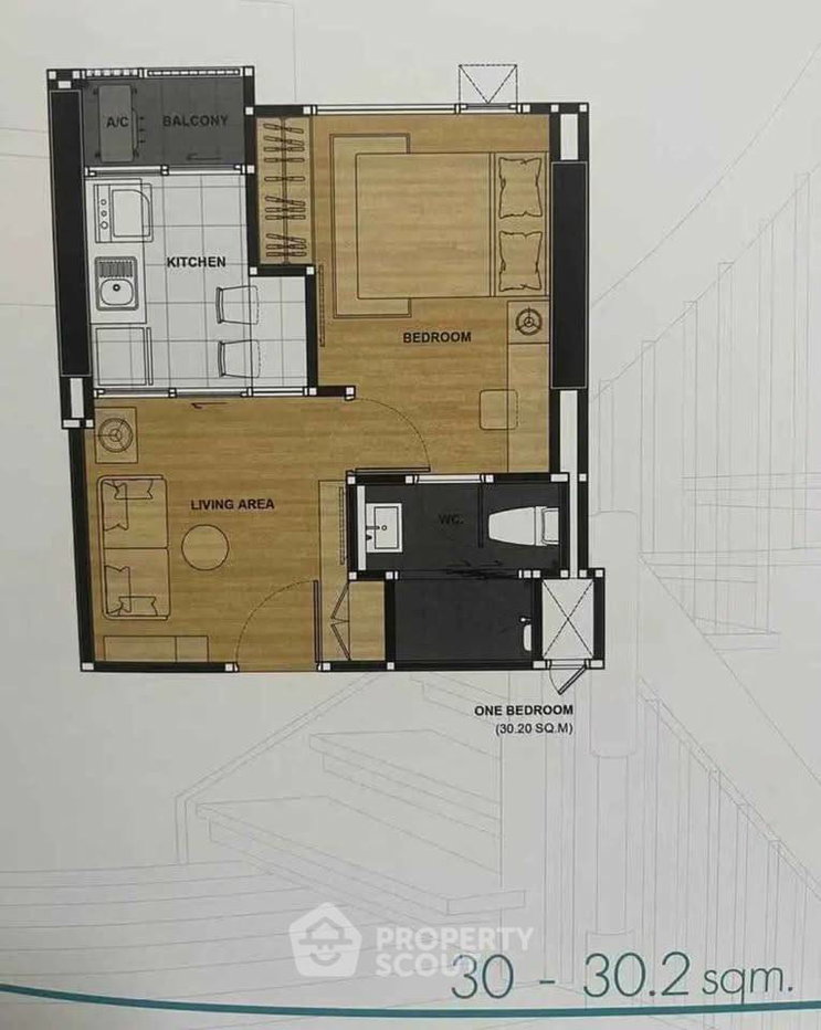 picture 1-BR Condo At Aspire Rattanathibet Near MRT Yaek Nonthaburi (ID 3473198) - 17/18