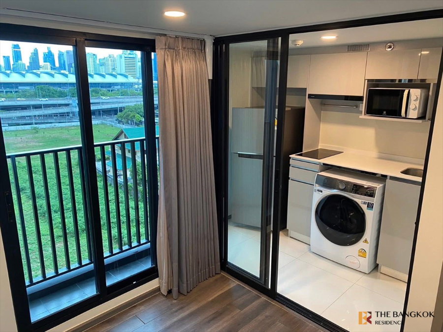 รูป ขายคอนโด 💎 KnightsBridge Space Rama 9 Duplex 1นอน 42ตร.ม. 5.99MB ✨ ห้องมุม เฟอร์ครบ ทิศเหนือ วิวไม่ถูกบัง ใกล้ MRT พระราม 9 - รูปที่ 6/13