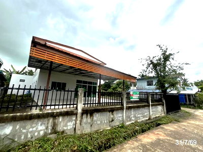 บ้านเดี่ยว 165 ตร.วา ราษีไศล ศรีสะเกษ 2.3M