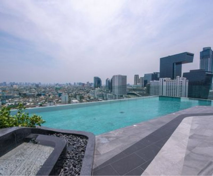 รูป ให้เช่า Knightsbridge Space Rama 9  ไนท์บริดจ์ สเปซ พระราม 9 รูปแบบห้อง Duplex 1 ห้องนอน, 1 ห้องน้ำ ชั้น 24 ขนาด 40 ตรม. ราคาเช่า 35,000 บาท/เดือน  - รูปที่ 15/17