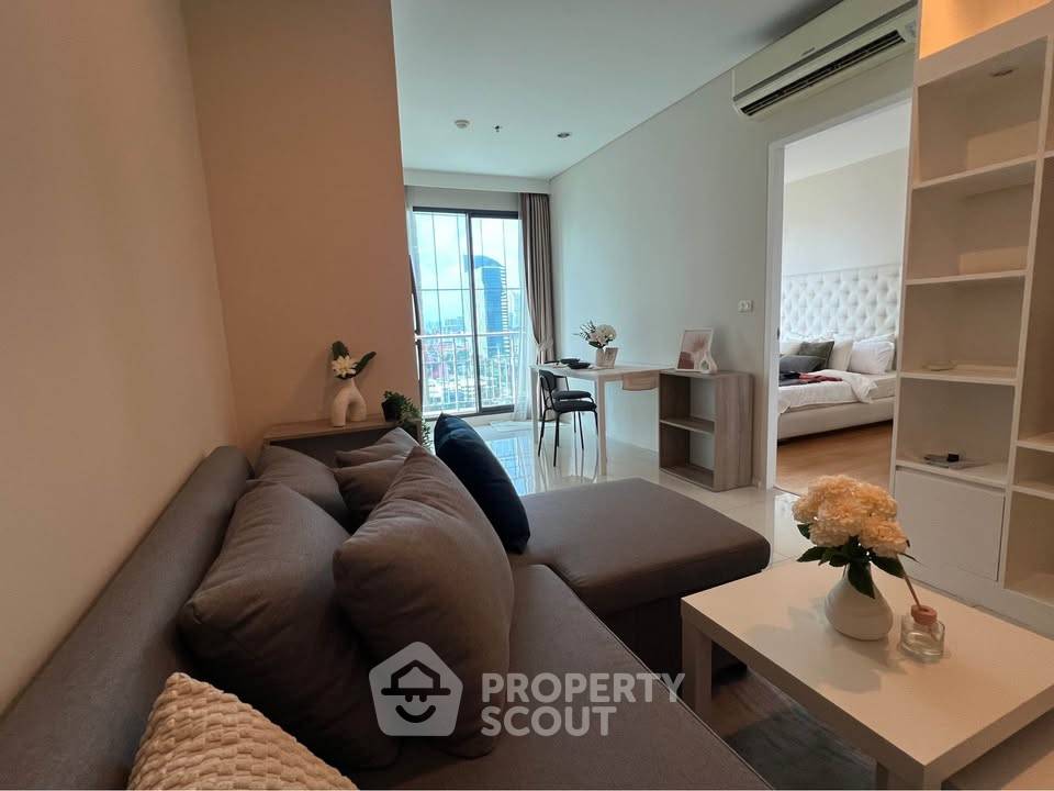 รูป คอนโด 1 ห้องนอน ชั้น 19 Villa Asoke ใกล้ MRT เพชรบุรี 200 ม. (ID 3466600) - รูปที่ 3/10