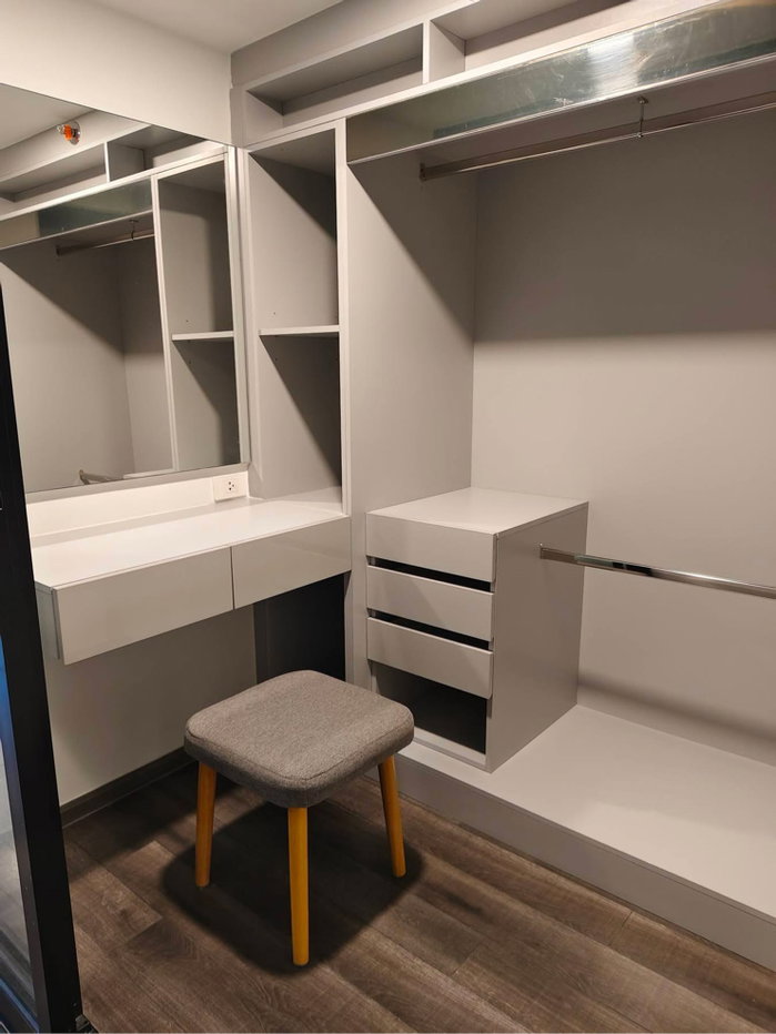 รูป ให้เช่า Knightsbridge Space Rama 9  ไนท์บริดจ์ สเปซ พระราม 9 รูปแบบห้อง Duplex 1 ห้องนอน, 1 ห้องน้ำ ชั้น 24 ขนาด 40 ตรม. ราคาเช่า 35,000 บาท/เดือน  - รูปที่ 8/17