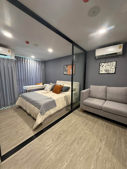 รูป P-062 💢 เช่า 13,000🌵🌈 26 sqm.🔑 Kave Seed Kaset🌵🌈 ใกล้ ม.เกษตรฯ  - รูปที่ 6/9
