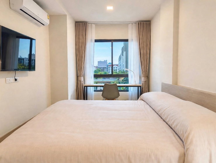 รูป [ให้เช่า] dCondo Campus ขอนแก่น - 2 นอน 2 น้ำ วิวสระว่ายน้ำ ✨ ห้องใหม่มือ 1 คุณคือคนแรกที่ได้อยู่! - รูปที่ 3/17