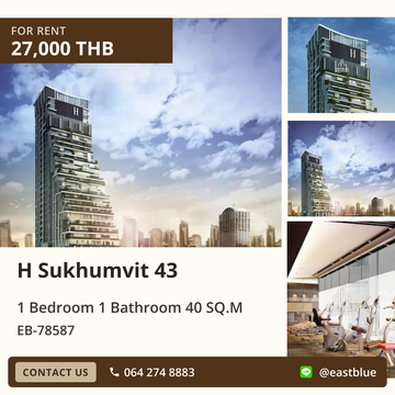 Luxury Condo for Rent at H Sukhumvit 43 ✨ Prime Location Sukhumvit!