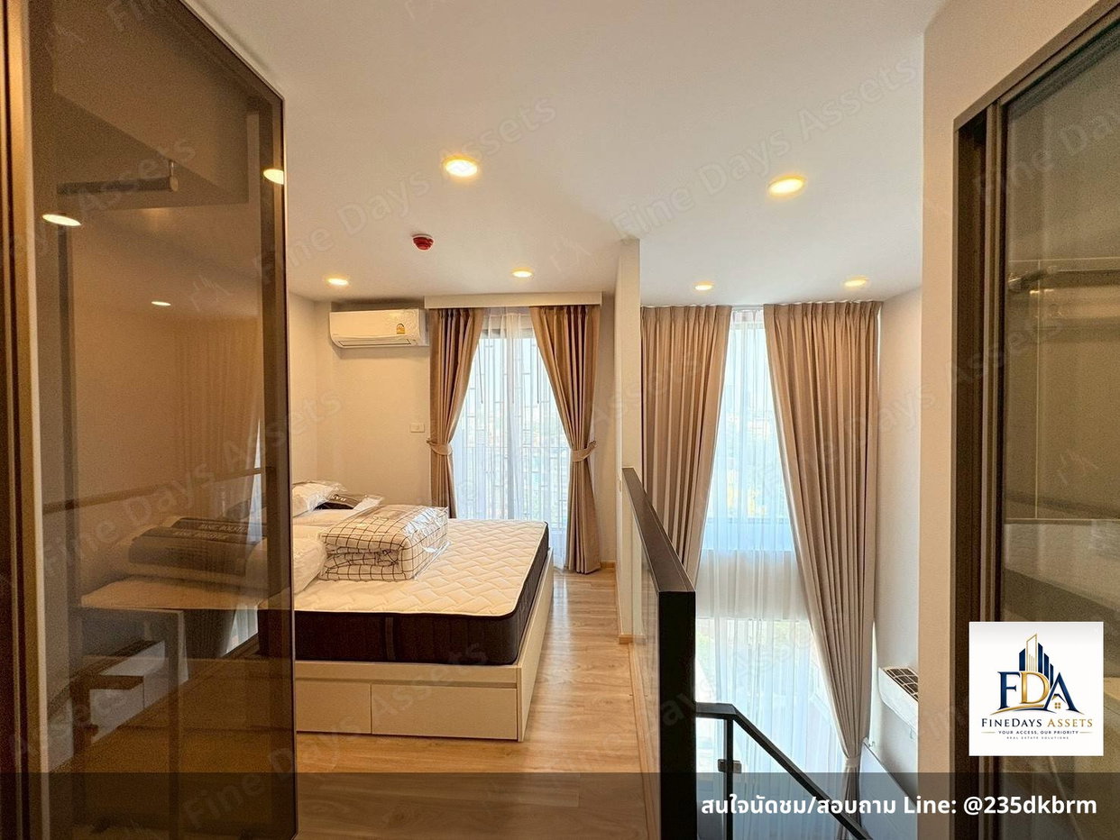 รูป FD-085400✨ ให้เช่าด่วน! เอสคิว สุขุมวิท 101/1 ห้องสวยสไตล์ Loft เพดานสูง 44 ตร.ม. ใกล้ BTS ปุณณ - รูปที่ 2/12