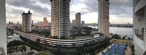 RDA115🏙️FOR RENT✨Supalai River Resort Charoen Nakhon 57 — High-Floor Condo with Chao Phraya River Views!