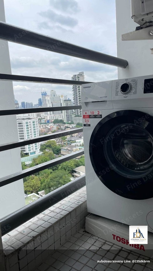 รูป FD-003176✨ ให้เช่าด่วน! ลุมพินี เพลส วอเตอร์คลิฟ 1 ห้องนอน ชั้นสูงวิวสวย เดินทางสะดวกใกล้สาทร-พ - รูปที่ 3/9