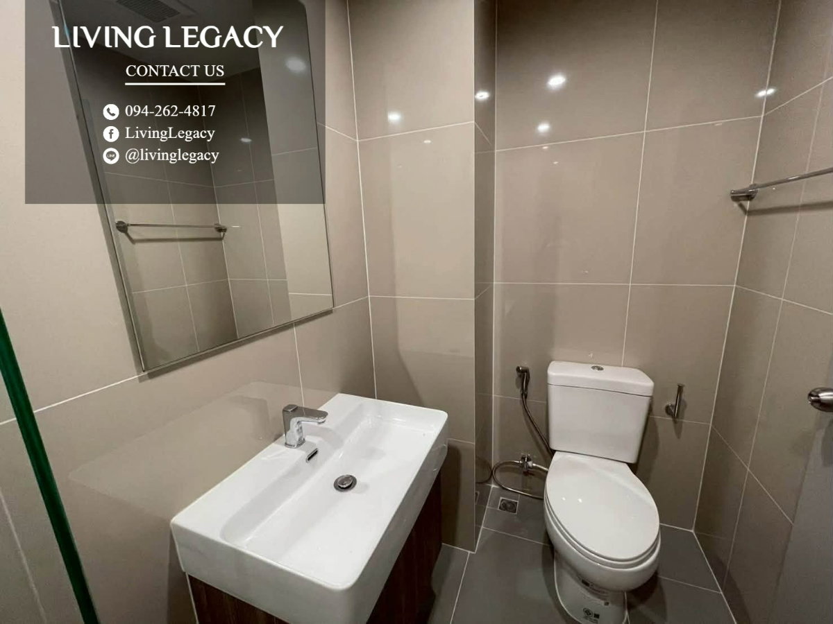 รูป TNK6QH เช่าด่วน คอนโด Ideo Ramkhamhaeng - Lam Sali 24.69 ตร.ม. | ชั้น 25 | 1 ห้องนอน | 1 ห้องน้ำ 14,000 บาท/เดือน line id : @livinglegacy - รูปที่ 9/13