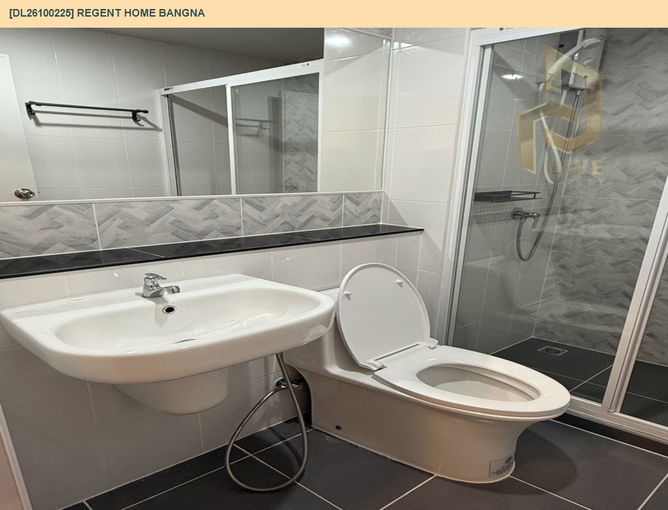 รูป DL26100225 ให้เช่าคอนโด รีเจ้นท์ โฮม บางนา (Regent home bangna) ใกล้ BTS บางนา พร้อมเข้าอยู่ โทรด่วน 0614453194 LineID @952jdxxk - รูปที่ 9/9