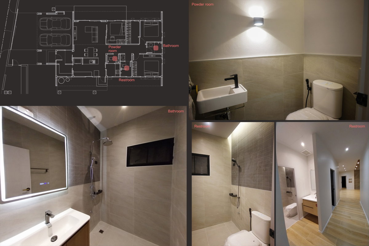 รูป ROOM TOUR ep.1 : บ้าน 3 ห้องนอน ,3 ห้องน้ำ สไตล์ Modern Muji , ใกล้ถนนวงแหวน 3 ติดเมืองเชียงใหม่ - รูปที่ 39/39