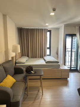 Condo for rent, The Muve Pradipat, fully furnished, ready to move in, near BTS Saphan Khwai, 25 sq m, 7th floor.