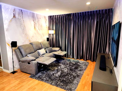 Condos for rent : 🎉 For Rent Condo LUMPINI VILLE RAMKHAMHAENG 44 Building B, Floor 8,2 bed room, Room size 64 sqm